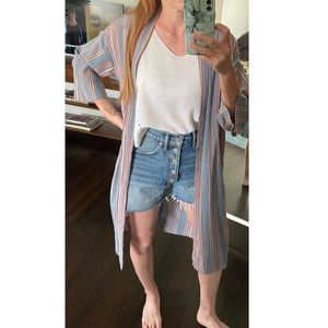 Madewell jacket in stripe